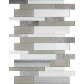 Marmara & Glass Random Linear - stone tile